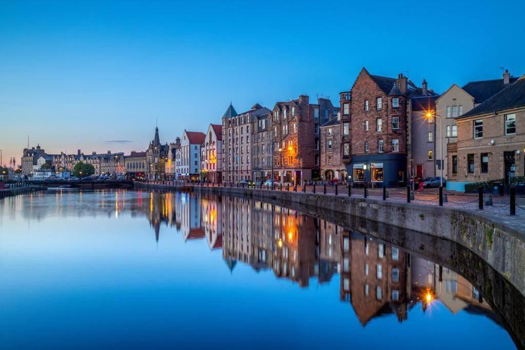 My Waterfront Apartment, Views Over Water Of Leith Edinburgh Bagian luar foto